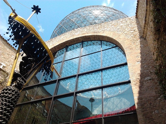 figueres, museum, salvador, from there, city, spain, art, dome, ship, stained glass window, figueres, figueres, figueres, figueres, figueres